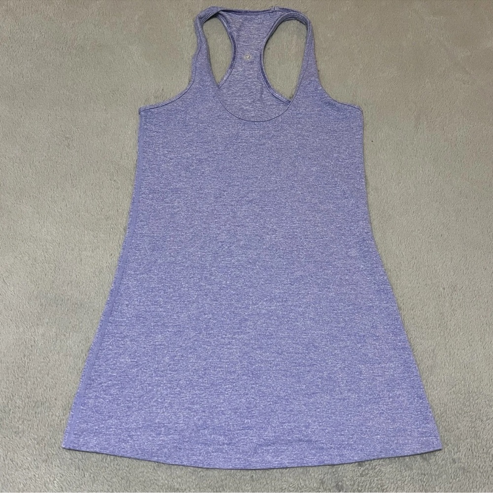 Lululemon Athletica Heathered Purple Tank Top